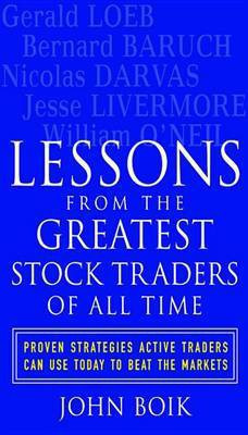 Lessons from the Greatest Stock Traders of All Time(English, Electronic book text, Boik John)