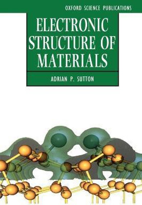 Electronic Structure of Materials(English, Paperback, Sutton)