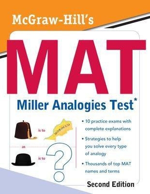 McGraw-Hill's Mat Miller Analogies Test, Second Edition(English, Electronic book text, Zahler Kathy A M.S.)