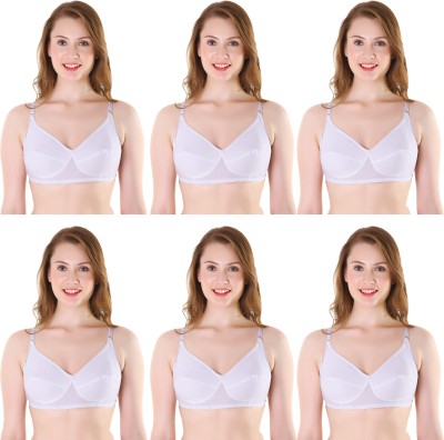 TCG Women Push-up Non Padded Bra(White)