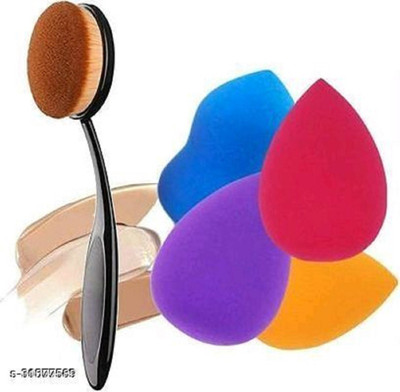 Gonegal Combo Of Five Oval Brush & 4 Blender(Pack of 5)