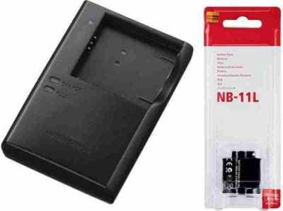 Digicom NB-11L Camera Charger With Battery and Cable Pack Compatible with Canon DSLR  Camera Battery Charger(Black)