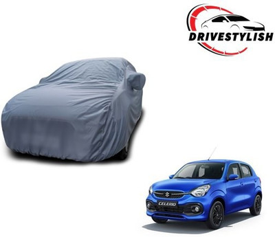 DriveStylish Car Cover For Maruti Suzuki Celerio (With Mirror Pockets)(Grey)