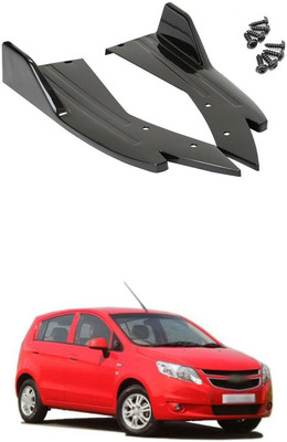 PROEDITION Plastic Car Bumper Guard(Black, Pack of 2, Chevrolet, Universal For Car, UVA, Universal For Car)