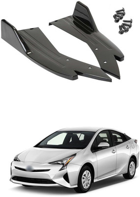 PROEDITION Plastic Car Bumper Guard(Black, Pack of 2, Toyota, Universal For Car, Universal For Car)