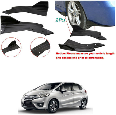 PRTEK Rear Mud Guard For Honda Jazz 2018(Black)