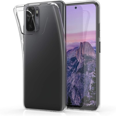 CASE CREATION Back Cover for Xiaomi Redmi Note 10S Soft Case(Transparent, Camera Bump Protector, Silicon, Pack of: 1)