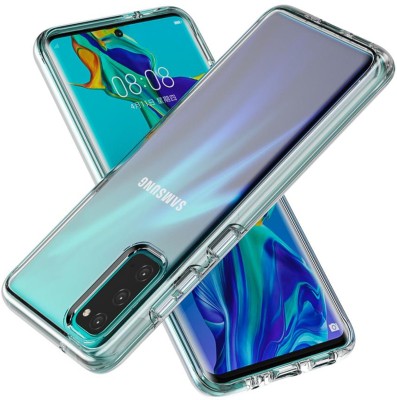 Case Creation Back Cover for Samsung Galaxy S20 FE 5G Soft Case(Transparent, Camera Bump Protector, Silicon)