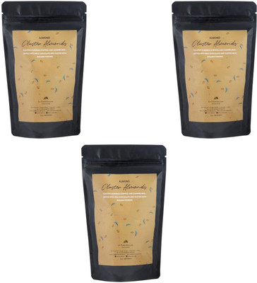 la chocoallure Clusters Almonds Crackles(3 x 100)