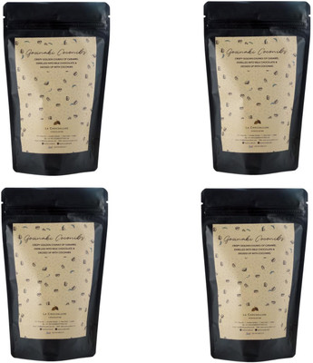 la chocoallure Gozinaki Cocoa Nibs Brittles(4 x 100 g)