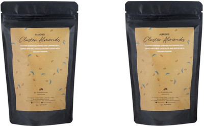la chocoallure Clusters Almonds Crackles(2 x 100 g)