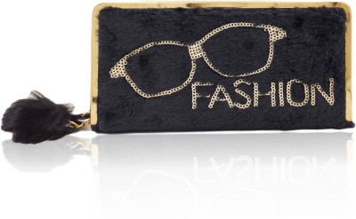 valerie Casual Black  Clutch