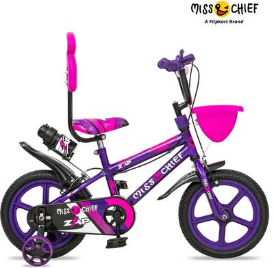 Miss & Chief Zap Durable 90% Assembled Kids Bicycle With Accessories and Mag Wheel 14T 14 T BMX Cycle