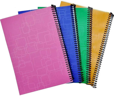 Vishal Enterprises RULED REGISTER A4 Notebook PACK OF 4 200 Pages(MULTICOLER, Pack of 4)