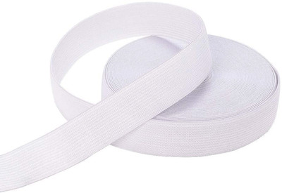 Vardhman Woven White Elastic(10 m)