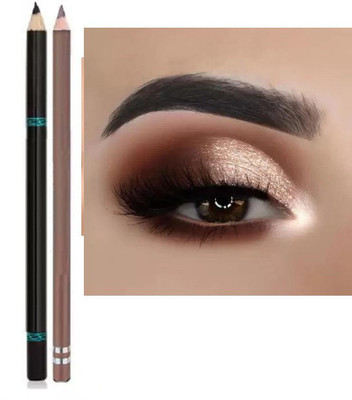 AMOSFIA MATTE FINISH EYE BROW PENCIL SOFT PRECISION(BROWN, BLACK)