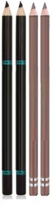 FELICECHIARA SOFT WITH SMOOTH EYE BROW PENCIL EASY TO USE LONG LASTING(MULTICOLOR)