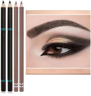 Aylily PC4 SMUDGE PROOF WATERPROOF LONG LASTING EYEBROW PENCIL(MULTICOLOR)