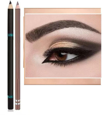 AMOSFIA 3D LONG LASTING EYE BROW PENCIL SOFT PRECISION(BROWN, BLACK)