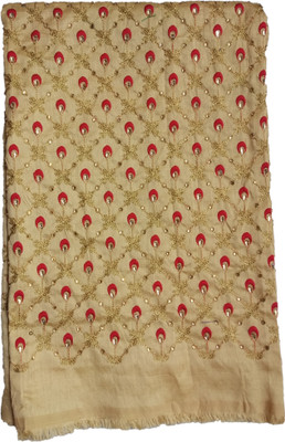 Dudheeba Textiles Silk Blend Embroidered Blouse Material