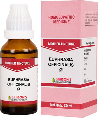 Bakson's Homoeopathy Euphrasia Officinalis Q Mother Tincture(30 ml)