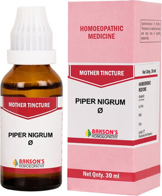 Bakson's Homoeopathy Piper Nigrum Q Mother Tincture(30 ml)