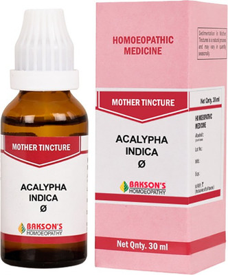 Bakson's Homoeopathy Acalypha Indica Q Mother Tincture(30 ml)