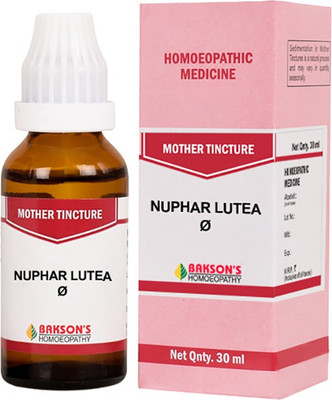 Bakson's Homoeopathy Nuphar Lutea Q Mother Tincture(4 x 30 ml)