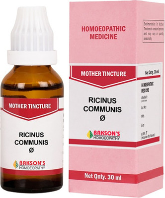 Bakson's Homoeopathy Ricinus Communis Q Mother Tincture(30 ml)