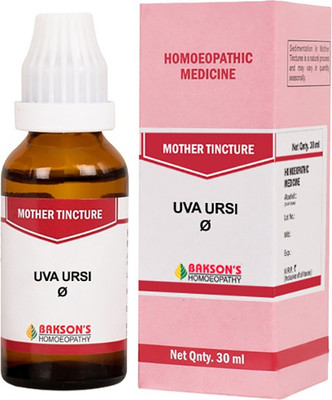 Bakson's Homoeopathy Uva Ursi Q Mother Tincture(30 ml)