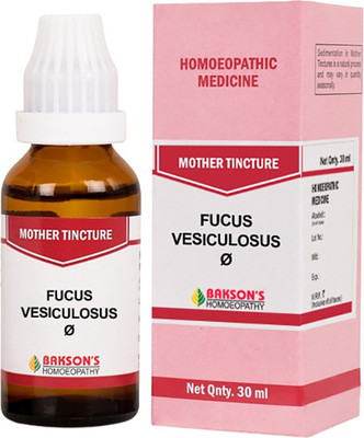 Bakson's Homoeopathy Fucus Vesiculosus Q Mother Tincture(30 ml)