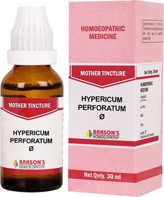 Bakson's Homoeopathy Hypericum Perforatum Q Mother Tincture(30 ml)