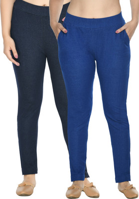 Priya Point Multicolor Jegging(Solid)