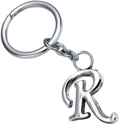 gtrp Alphabet Letter R Metal Keychain Keyring Key Chain Key Chain