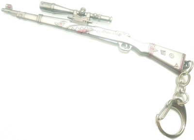 gtrp PUBG silver and red design skin kar98 gun keychain ZN Key Chain Key Chain