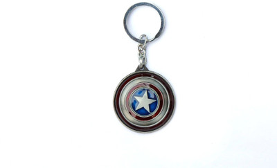 gtrp CAPTAIN AMERICA ROTATING SHIELD Key Chain Key Chain