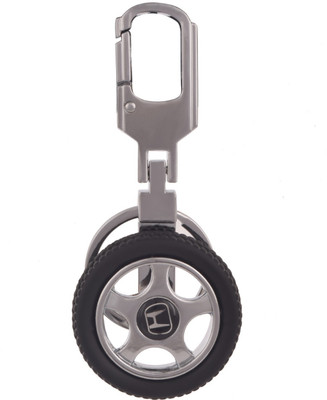 gtrp Honda Spinning Tyre Rotary Wheel Locking Metal Keychain Key Chain Key Chain