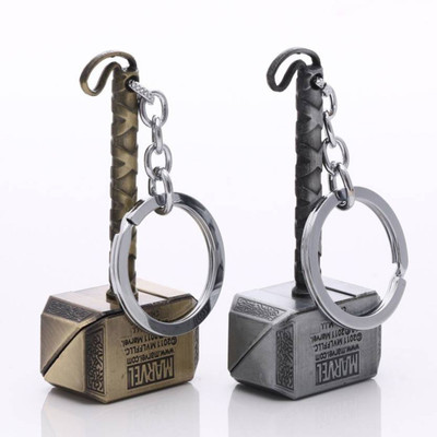 gtrp metal marvel Thor Hammer combo keychain Key Chain Key Chain