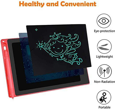 Anksh 8.5 Inch LCD WritingTablet/Drawing Board/Doodle Board/Writing Pad Reusable(Multicolor)