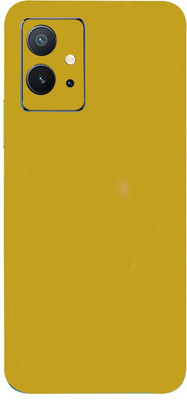 Jeeva Creation Vivo IQOO Z6 5G Mobile Skin(Ultra Super Golden Matte Skin With High Matte Finish.)