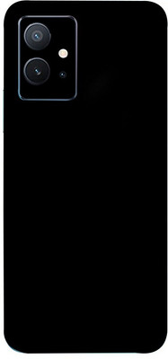 AsSkin Vivo iqooZ6 5g Mobile Skin(Ultra Super Black Matte With High Gloss Finish).)