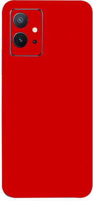 Jeeva Creation Vivo IQOO Z6 5G Mobile Skin(Ultra Super Red Matte Skin With High Matte Finish.)