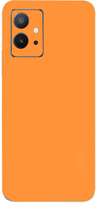 AsSkin Vivo IQOO Z6 5G, vivo iqoo z6 5g Mobile Skin(Ultra Super Orange Matte Skin With High Matte Finish..)