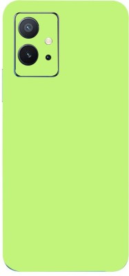 AsSkin Vivo iqooZ6 5g Mobile Skin(Ultra Super Glow In Light Green With High Gloss Finish).)