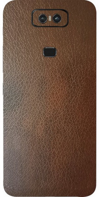 AsSkin Asus 6Z, asus 6z, asus 6z Mobile Skin(Ultra Super Brown Leather Skin With High Matte Finish..)
