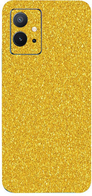 AsSkin Vivo IQOO Z6 5G, vivo iqoo z6 5g Mobile Skin(Ultra Super Golden Glitter Skin With High Matte Finish..)