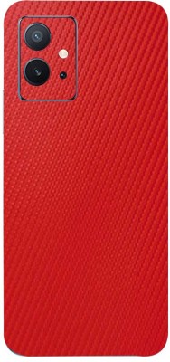 AsSkin Vivo iqooZ6 5g Mobile Skin(Ultra Super Red Carbon Fiber With High Gloss Finish).)