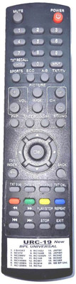 PMRK BEST IN BEST BPL Universal (Black) Compatible Best Quality Remote With Full Working BPL LCD, BPL LCD Remote Controller(Black)