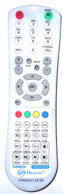 PMRK BEST IN BEST SITI Digital Remote Control Compatible Best Quality Remote With Full Working SITI DIGITAL Remote Controller(Black)