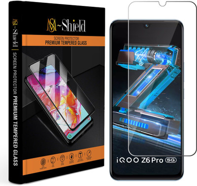 MS-Shield Edge To Edge Tempered Glass for iQOO Z6 Pro 5G(Pack of 1)